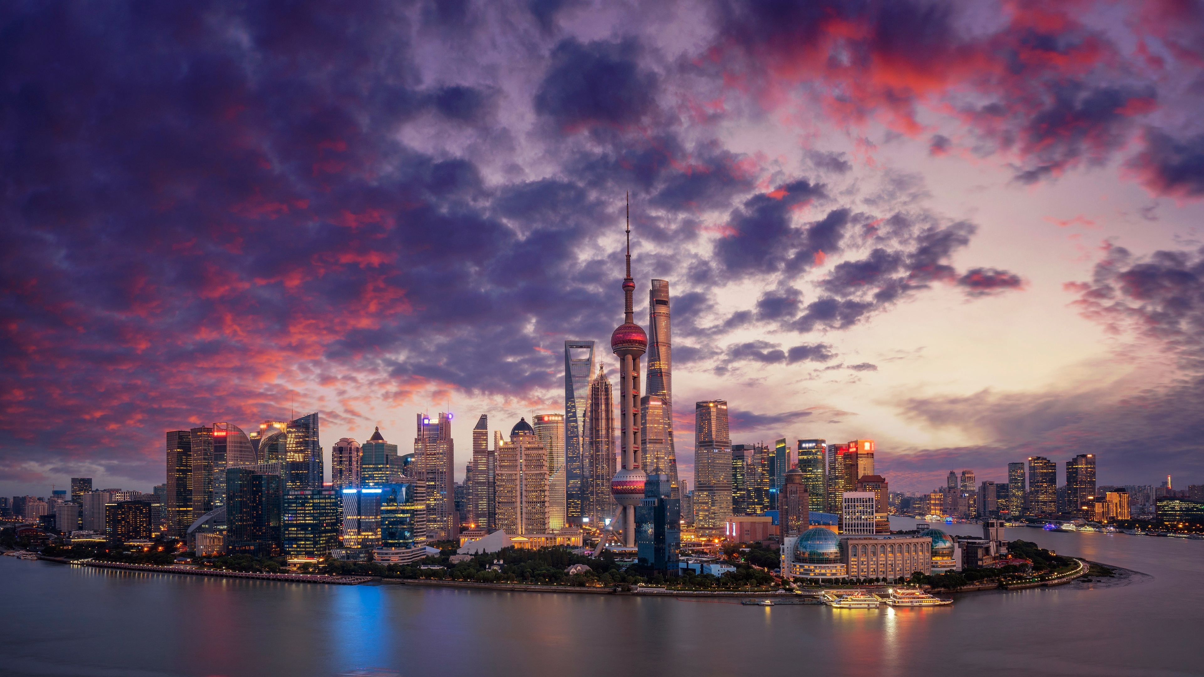 Shanghai financial district skyline representing innovative private credit solutions
