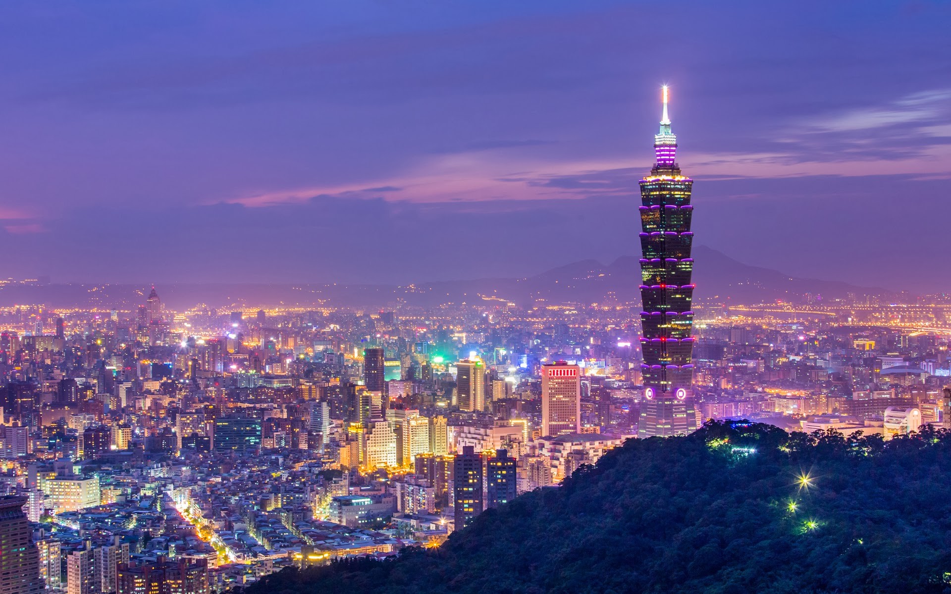 Taipei skyline representing technology and growth-focused acquisitions