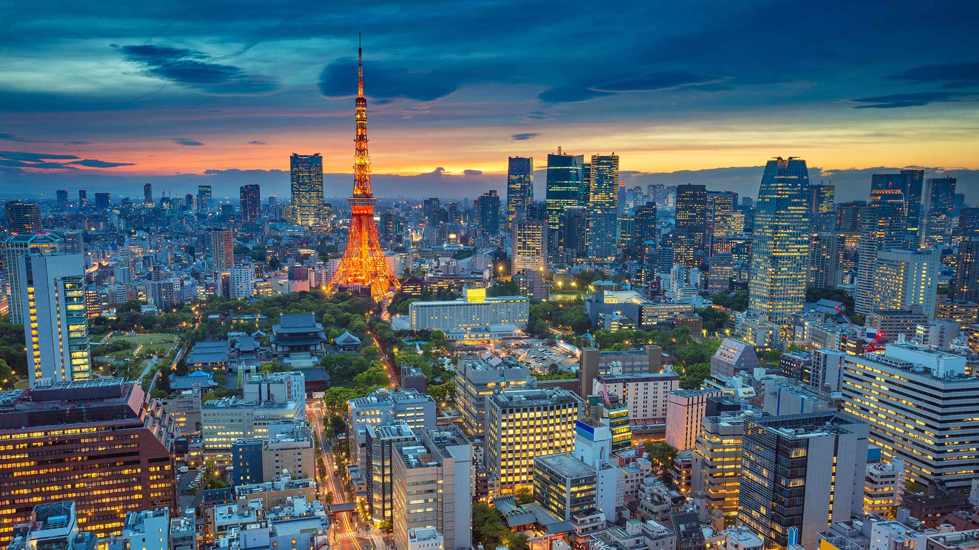 Tokyo financial district representing sophisticated secondary market transactions